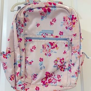 Vera Bradley Lighten Up Grand Backpack Posies Pink